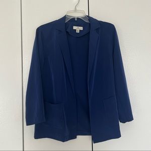 H by Halston Blue Blazer sz M
